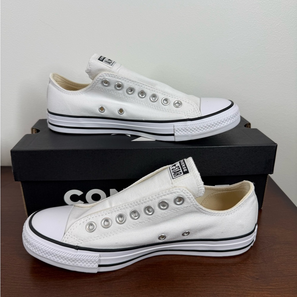 Converse Chuck Taylor All Star Slip CTAS White 164301F Sz Womens Size 9 / Men 7